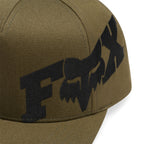 FOX Racing Youth Cap - F HEAD X Snapback (Olive Green)
