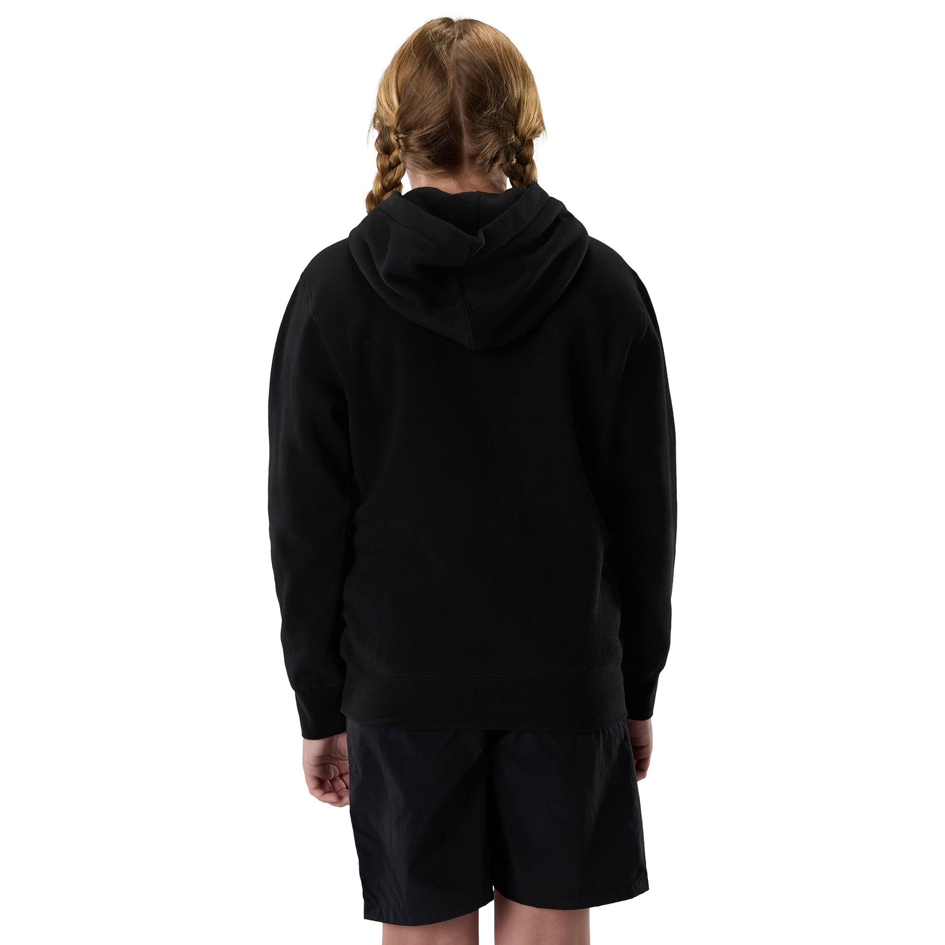FOX Racing Youth Hoodie - COLDPRESS Fleece Pullover (Black)