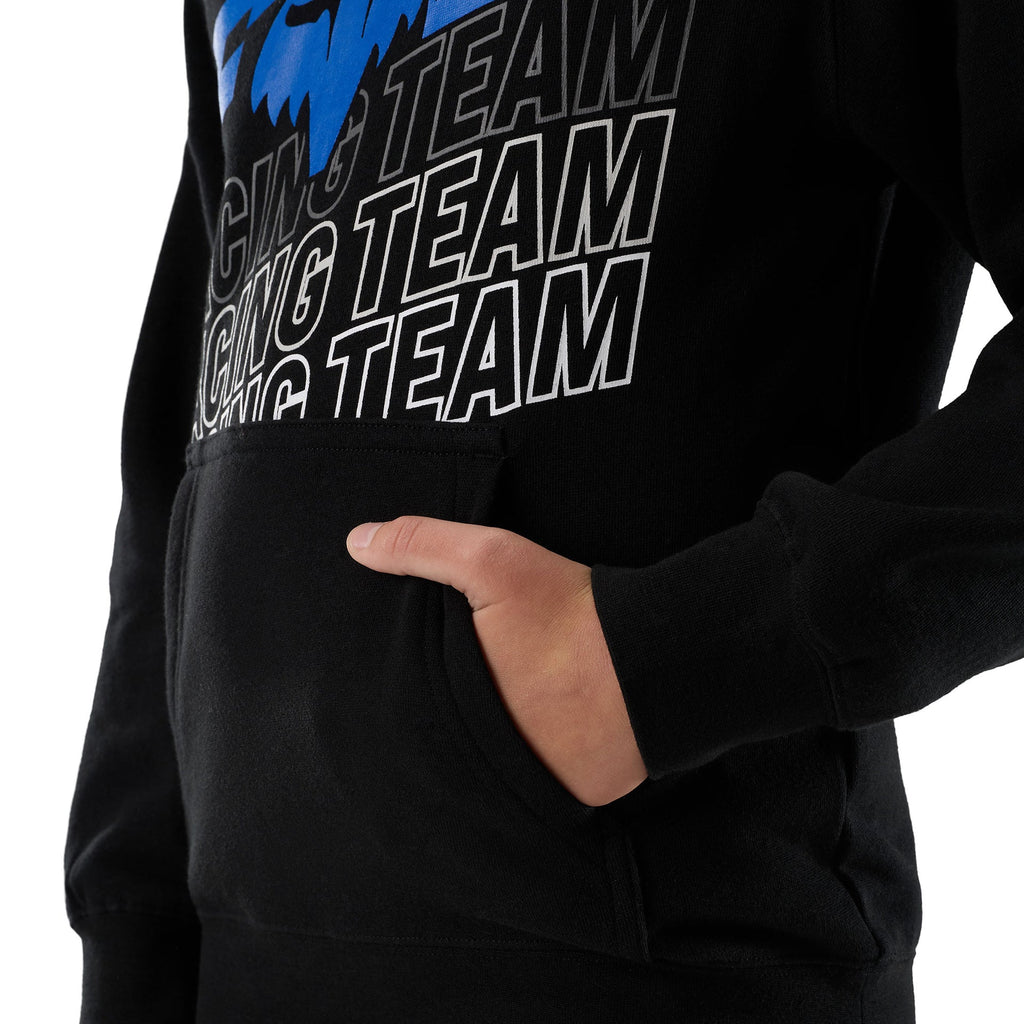 FOX Racing Youth Hoodie - COLDPRESS Fleece Pullover (Black)