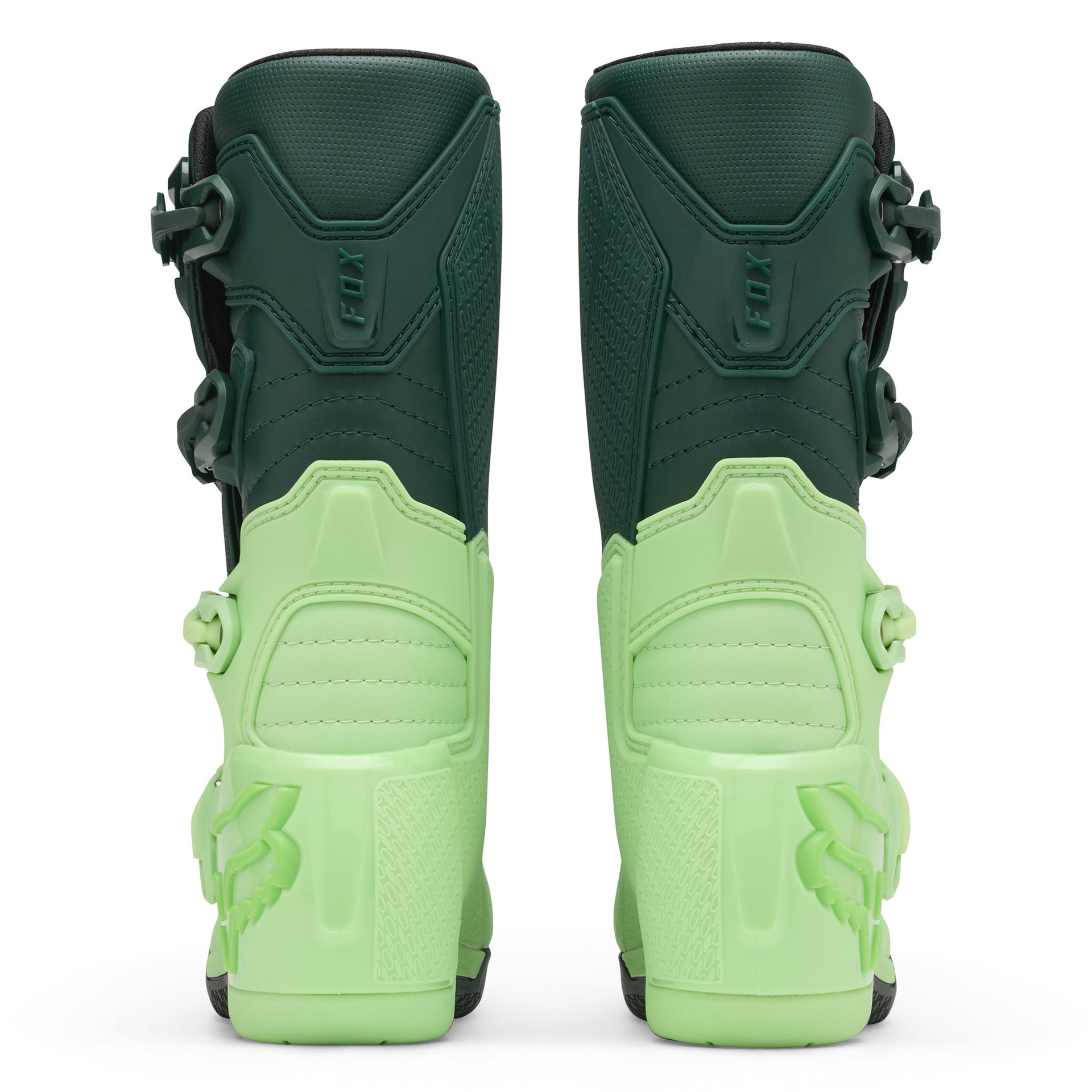 FOX Racing Youth COMP MX Boots (Melon/Kiwi)