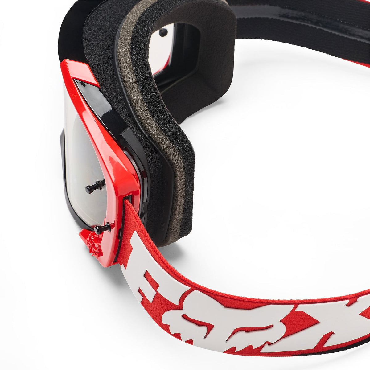 FOX Racing VUE CORE MX Goggles (Red) Clear Lens