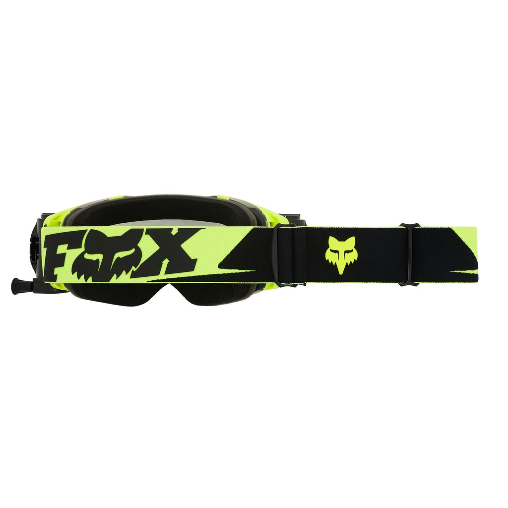 FOX Racing VUE Roll-Offs MX Goggles (Hi-Viz Yellow/Black) Clear Lens