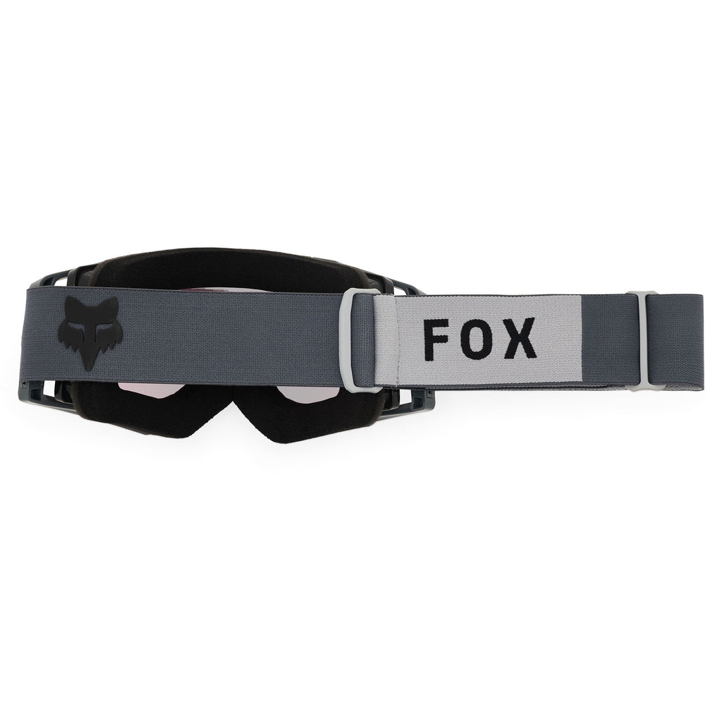 FOX Racing AIRSPACE V3 CORE MX Goggles (Grey) Mirror Purple Lens