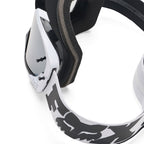 FOX Racing VUE CORE MX Goggles (Black/White) Mirror Silver Lens