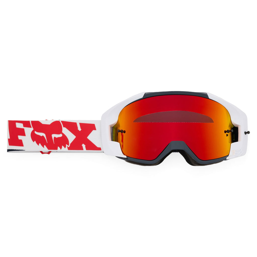 FOX Racing VUE CORE MX Goggles (Red/White) Mirror Red Lens