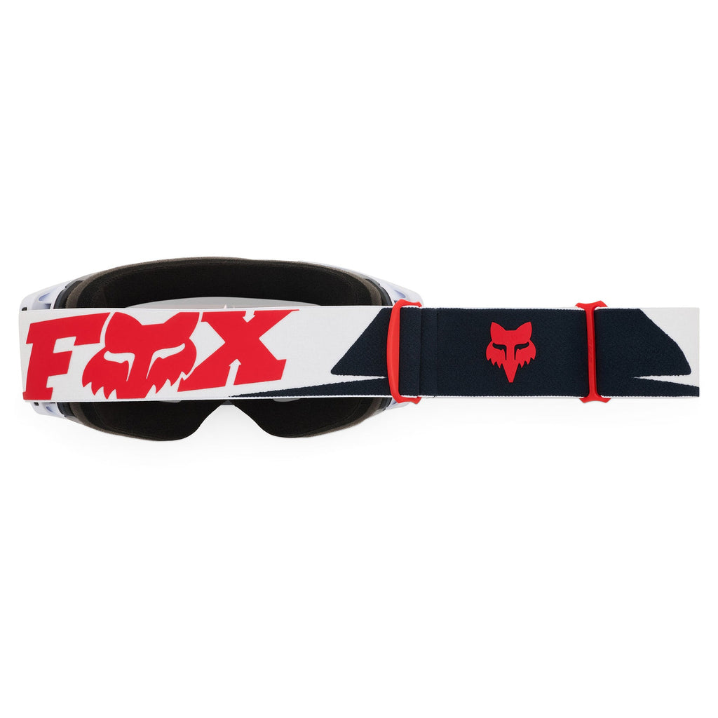 FOX Racing VUE CORE MX Goggles (Red/White) Mirror Red Lens