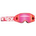 FOX Racing VUE CORE MX Goggles (Neon Pink) Mirror Pink Lens