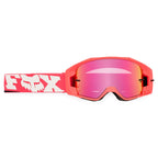 FOX Racing VUE CORE MX Goggles (Neon Pink) Mirror Pink Lens