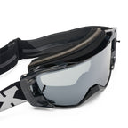 FOX Racing VUE CORE MX Goggles (Dark Shadow) Mirror Silver Lens