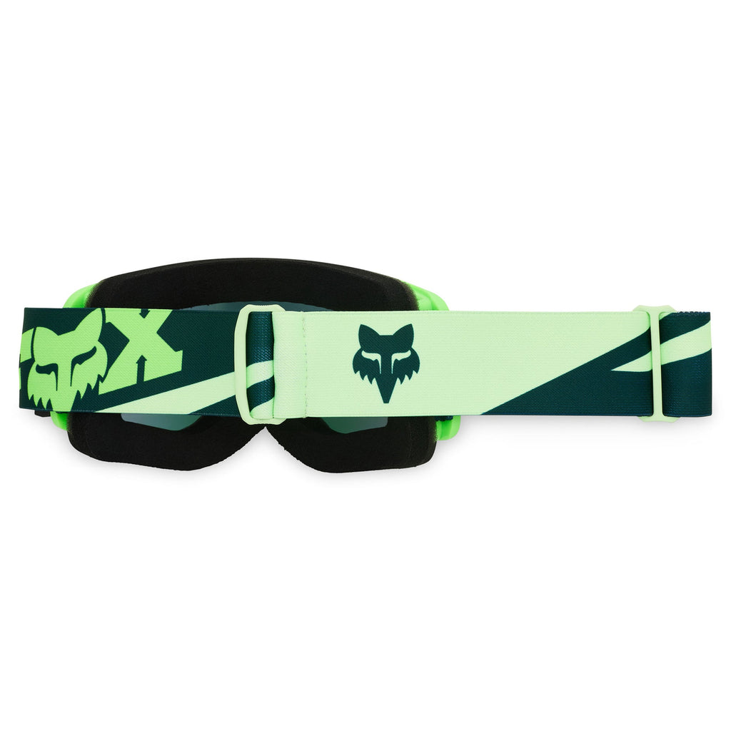 FOX Racing MAIN V3 RAID MX Goggles (Melon) Mirror Green Lens
