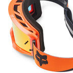 FOX Racing MAIN V3 DRAFT MX Goggles (Orange/Black) Mirror Red Lens