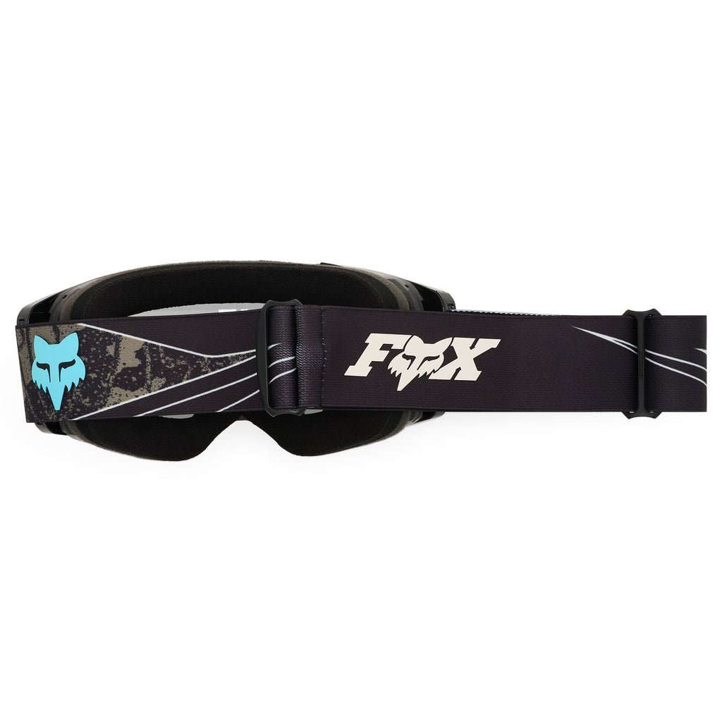 FOX Racing VUE APEX MX Goggles (Black) Mirror Silver Lens