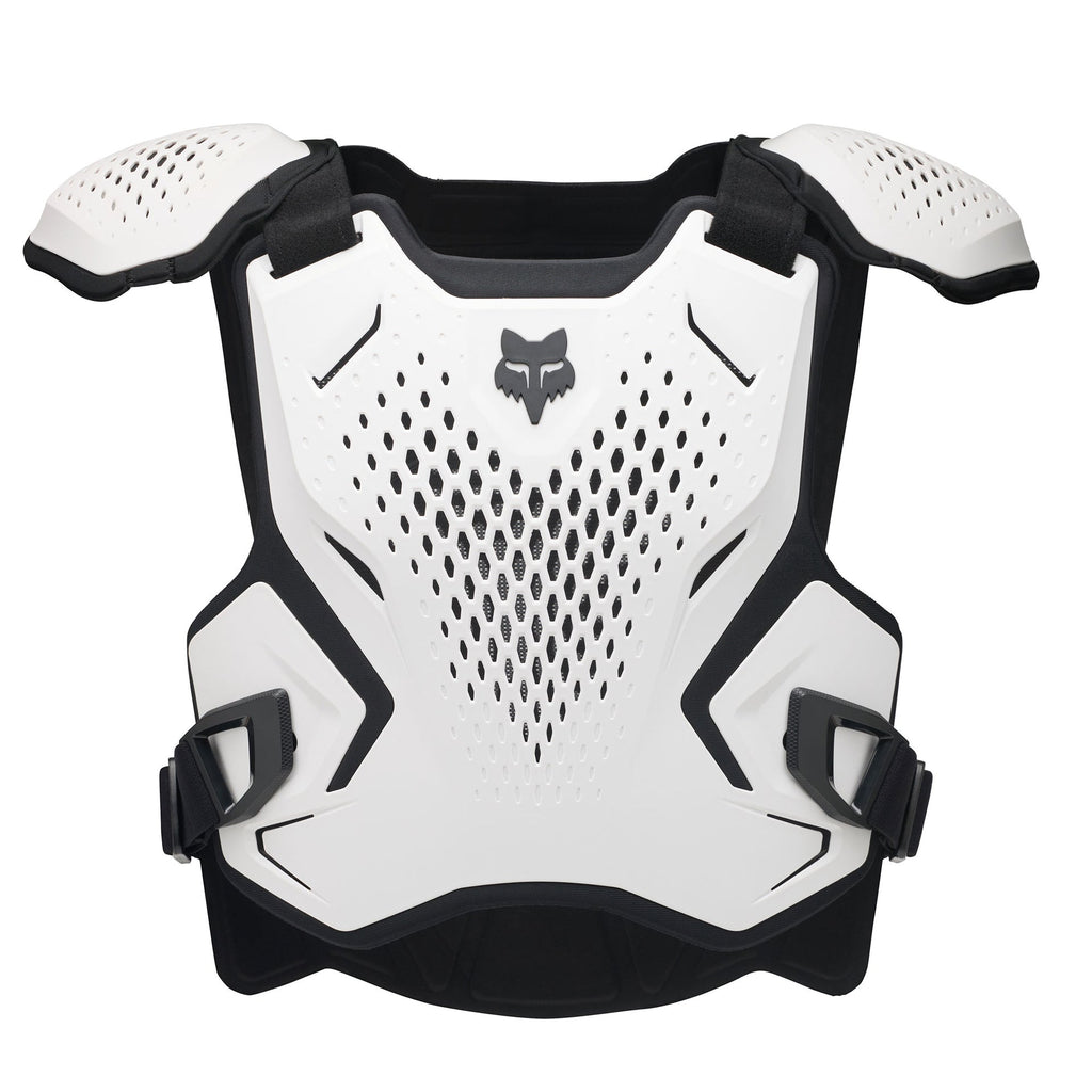 FOX Racing Youth R3 v2 MX |eBike Chest Guard (White)