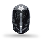 FOX Racing V1 MIPS BNKR MX Helmet (Black Camo/Silver)