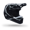 FOX Racing Youth V1 FRAME MX Helmet (Black/Grey/White)