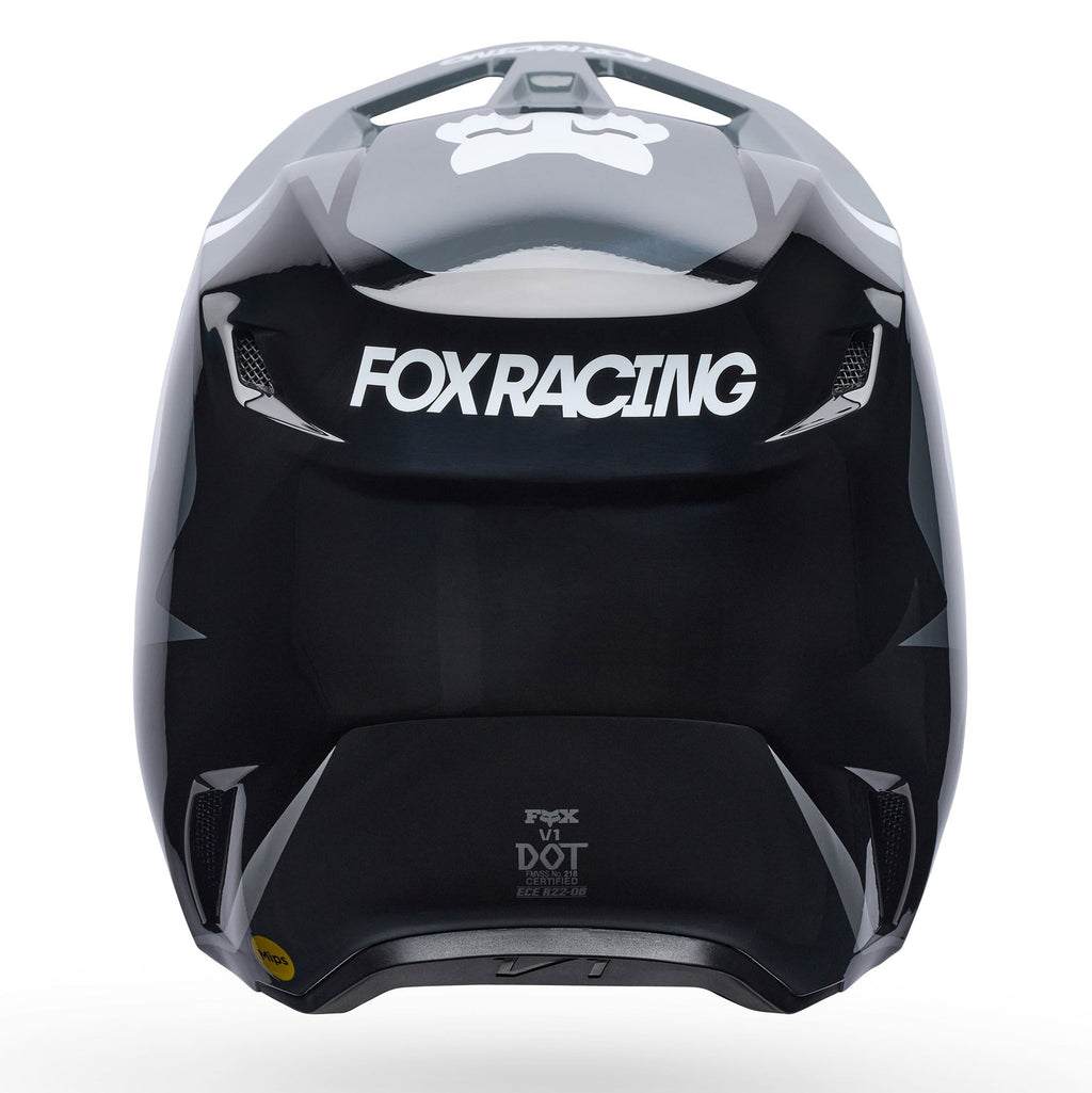 FOX Racing V1 MIPS FRAME MX Helmet (Black/Grey/White)