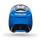 FOX Racing Youth V1 FRAME MX Helmet (Blue/Black/White)