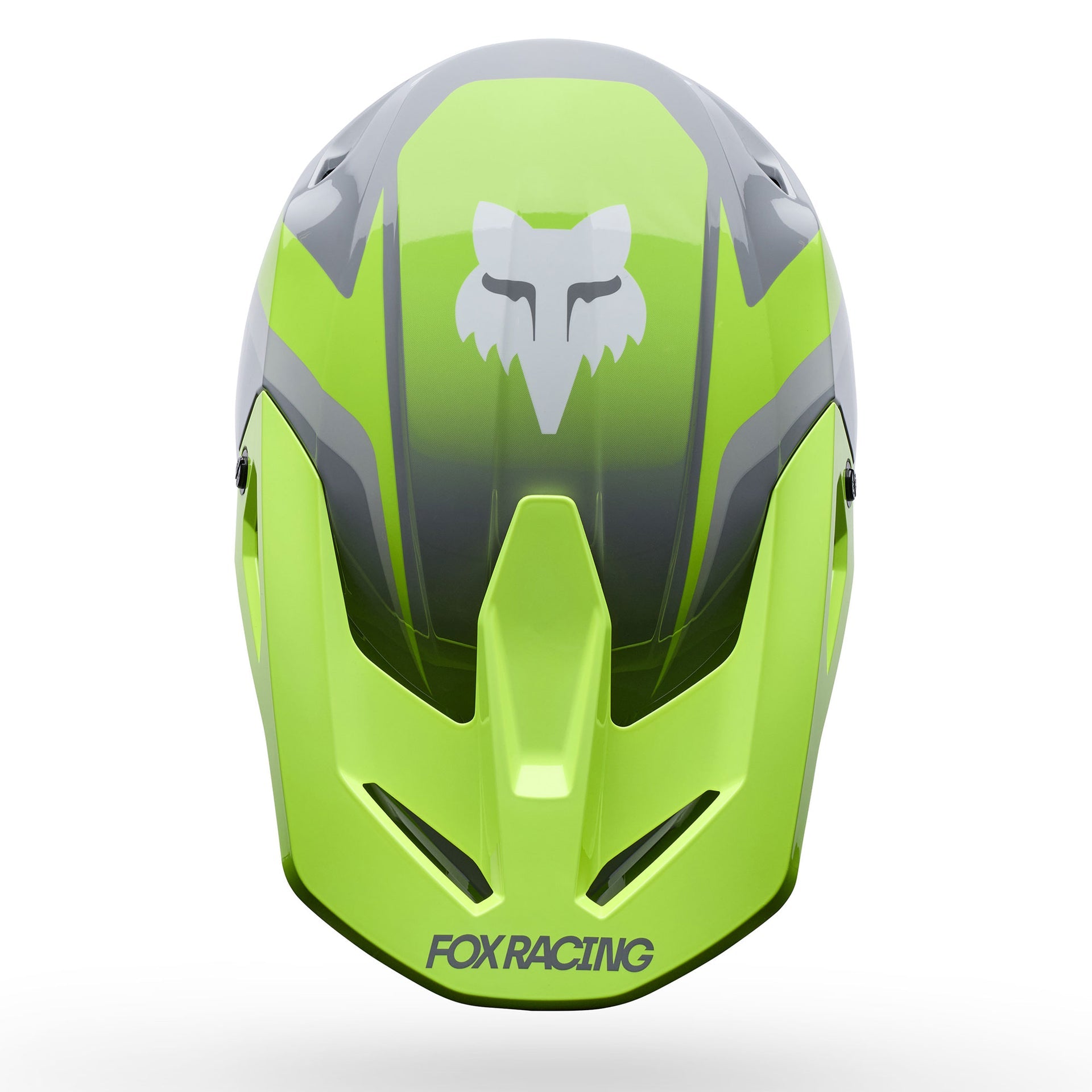 FOX Racing V1 MIPS FRAME MX Helmet (Grey/Yellow)