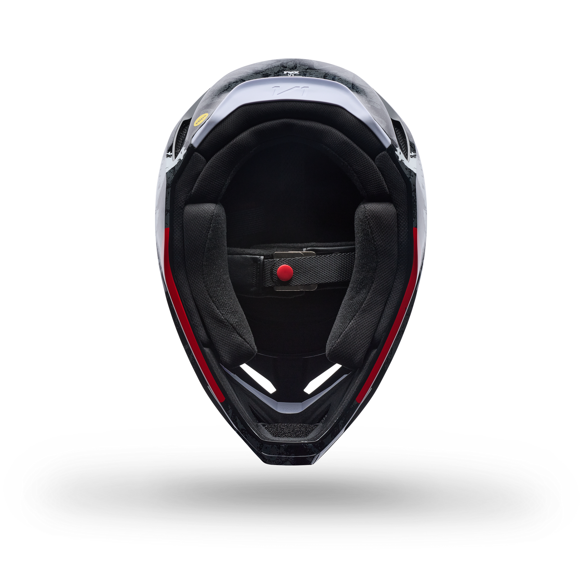 FOX Racing V1 MIPS ABYSS MX Helmet (Black/Grey/White)