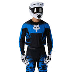 FOX Racing 180 HD38 Deegans Signature Collection MX Jersey (Black/Blue)
