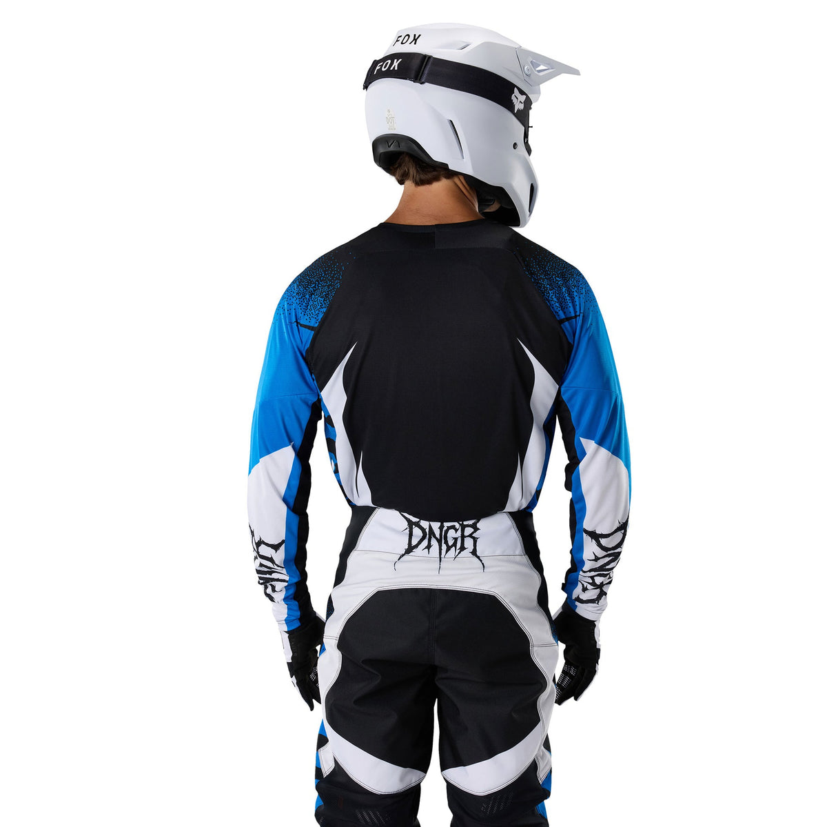 FOX Racing 180 HD38 Deegans Signature Collection MX Jersey (Black/Blue)