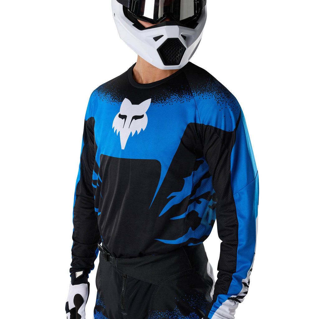FOX Racing 180 HD38 Deegans Signature Collection MX Jersey (Black/Blue)