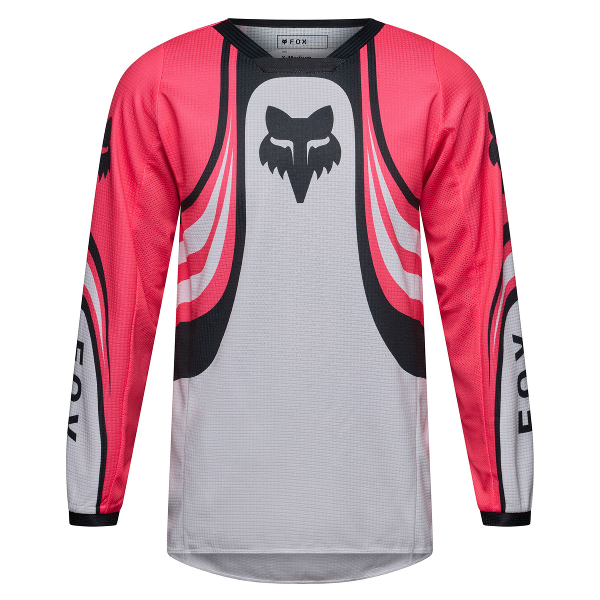 FOX Racing Youth 180 DRAFT MX Gear Set (White/Pink/Black)