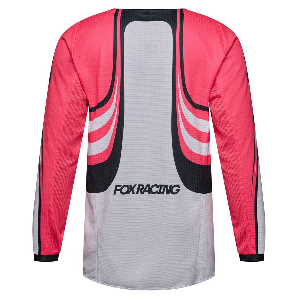 FOX Racing Youth 180 DRAFT MX Gear Set (White/Pink/Black)