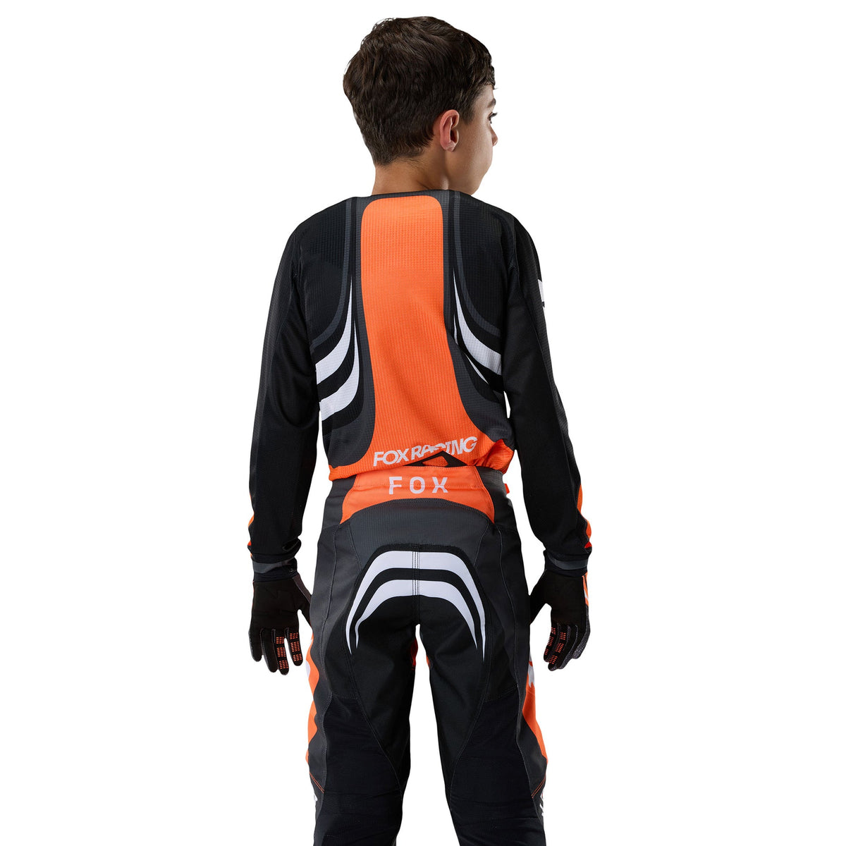 FOX Racing Youth 180 DRAFT MX Jersey (Orange/Black/White)