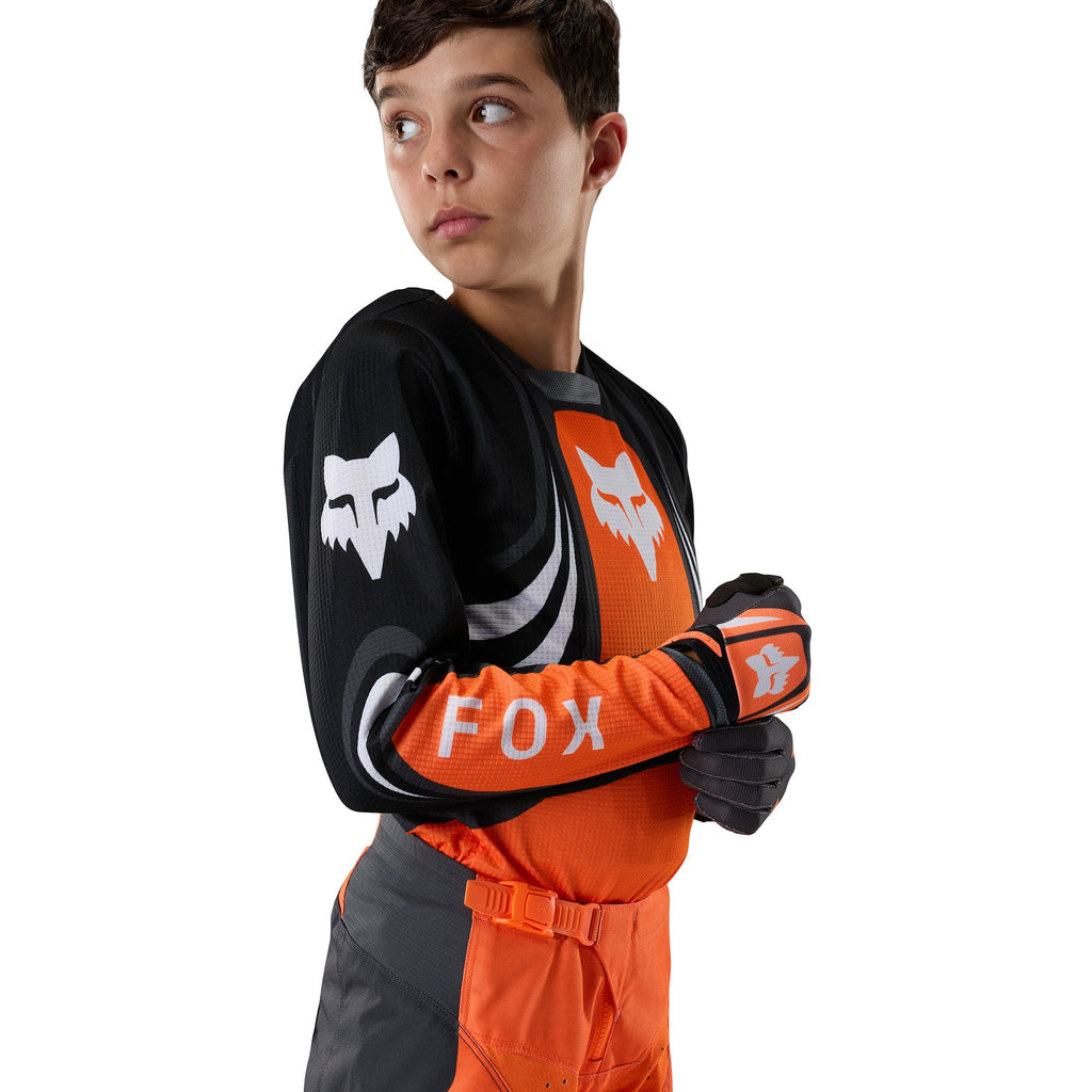 FOX Racing Youth 180 DRAFT MX Jersey (Orange/Black/White)