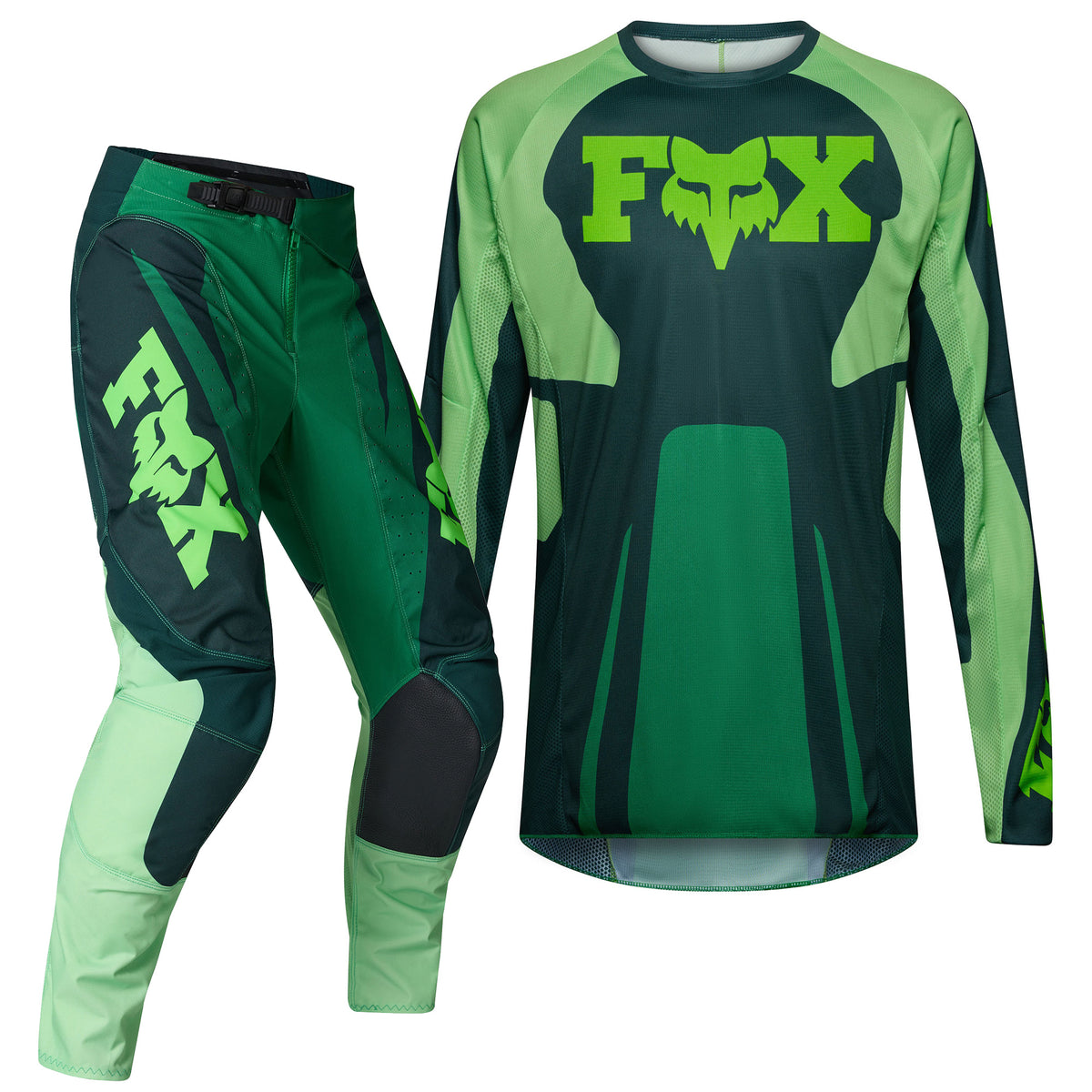 FOX Racing 180 RAID MX Kit Deal (Deep Fern/Melon)