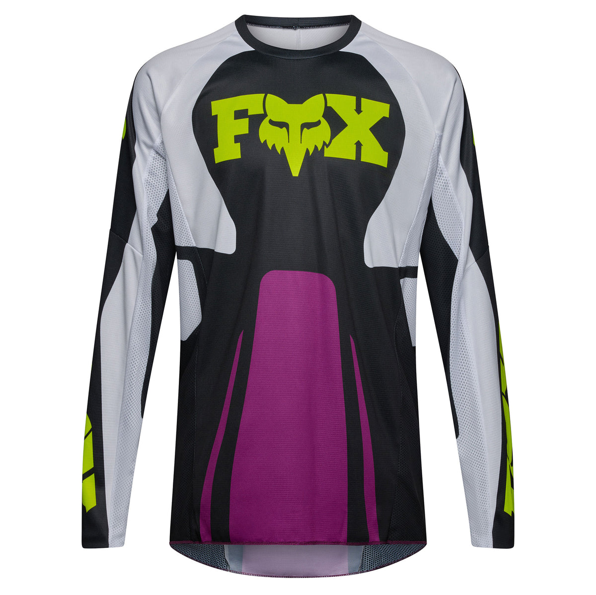 FOX Racing 180 RAID MX Kit Deal (Purple Lava/Black/White/Yellow Fluo)