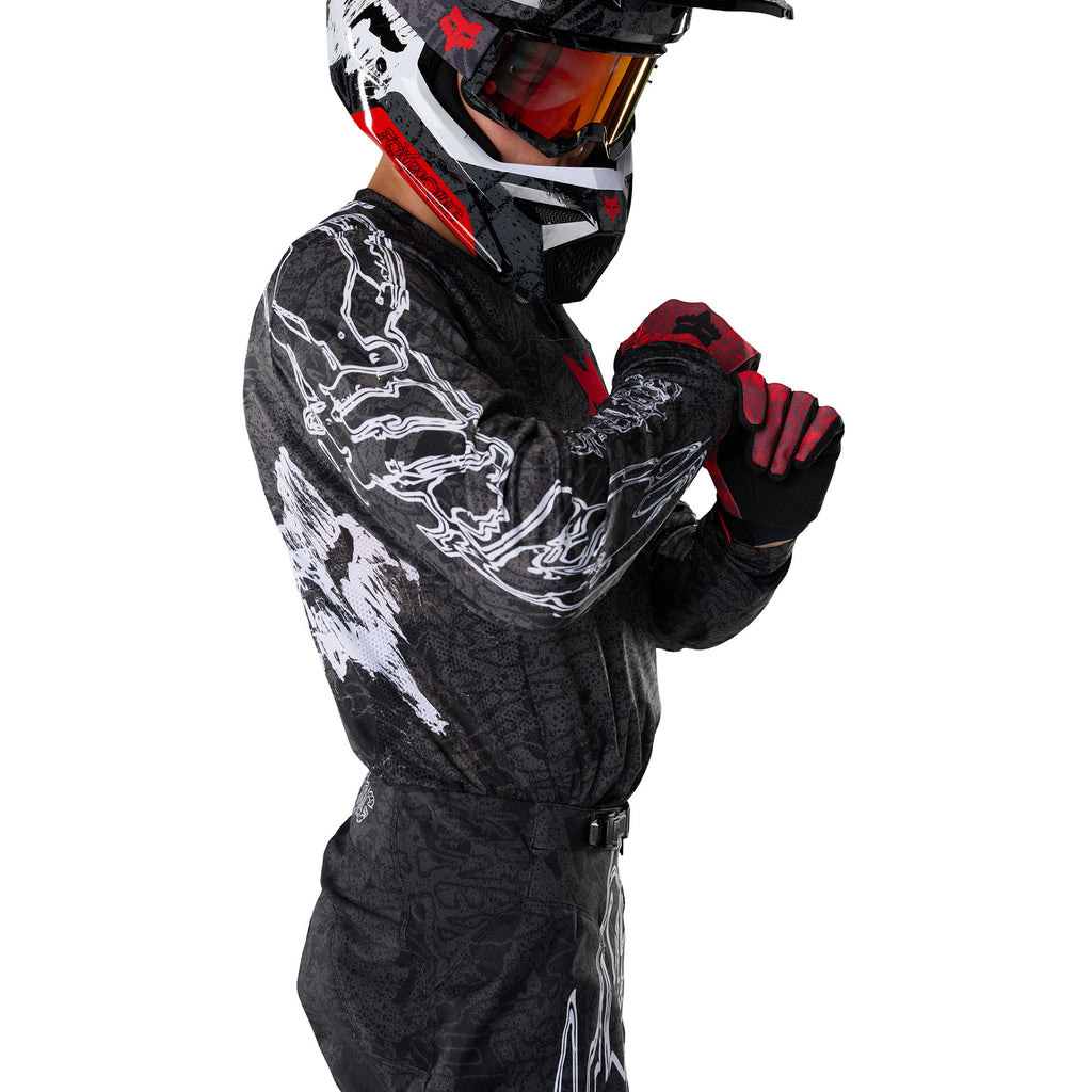 FOX Racing 180 ABYSS MX Kit Deal (Black/Grey)