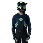 FOX Racing 180 DRAFT MX Gear Set (Black/Midnight/Melon)