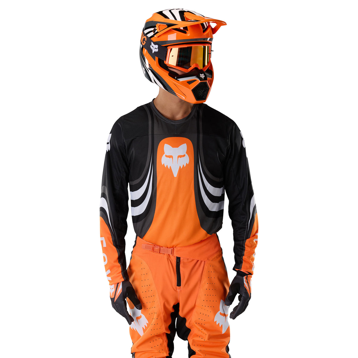 FOX Racing 180 DRAFT MX Gear Set (Orange/Black/White)