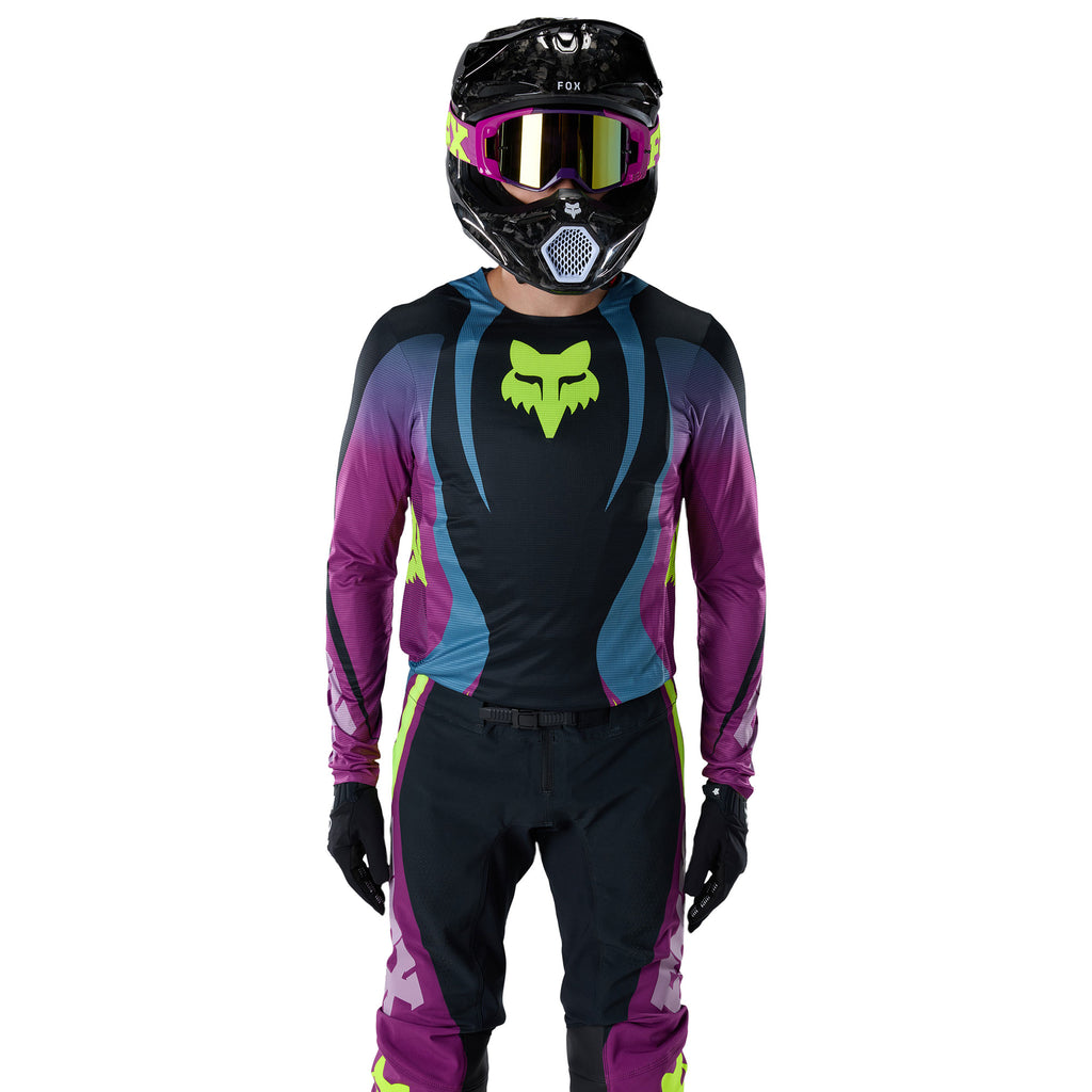 FOX Racing FLEXAIR THORN MX Kit Deal (Purple Lava/Yellow Fluo)