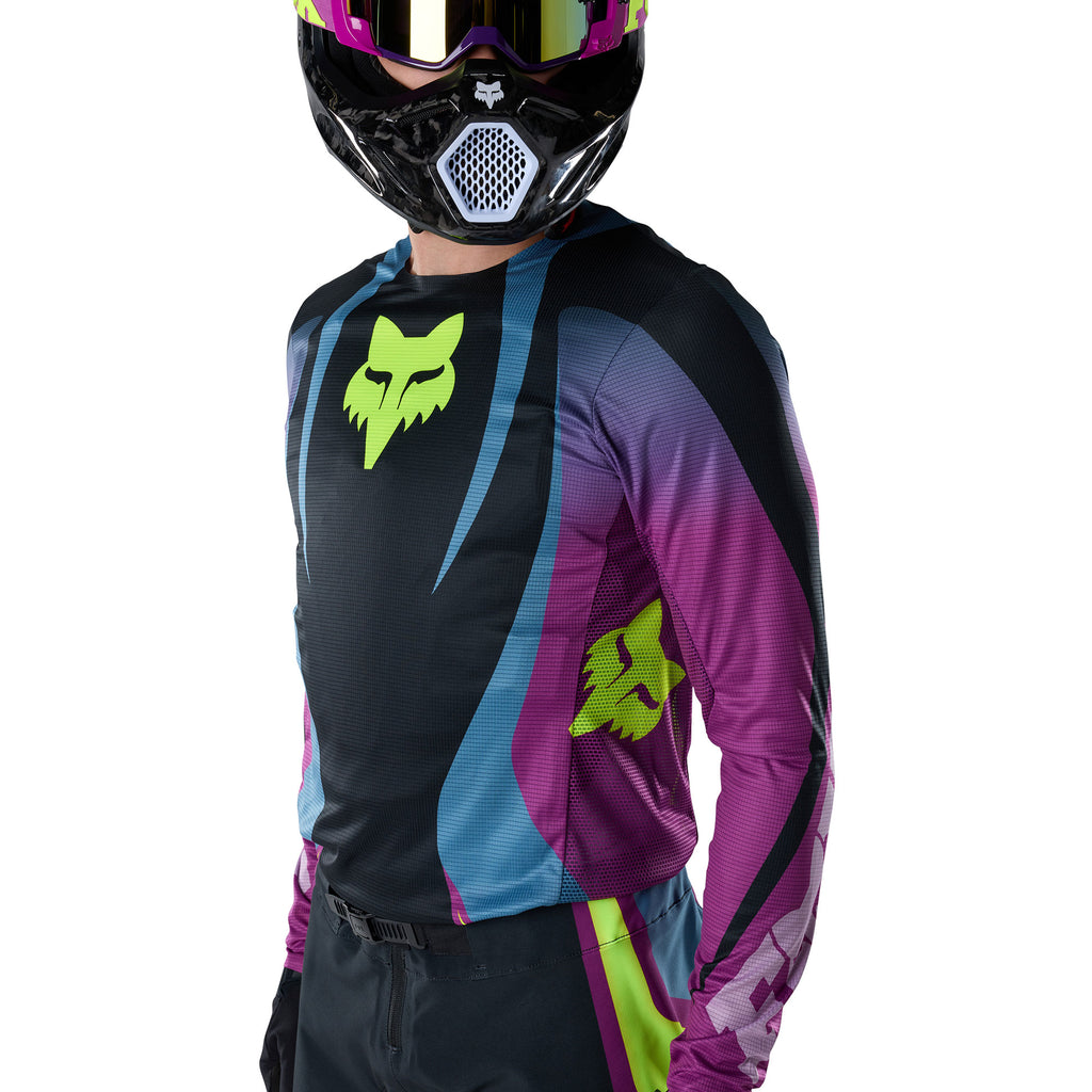 FOX Racing FLEXAIR THORN MX Kit Deal (Purple Lava/Yellow Fluo)