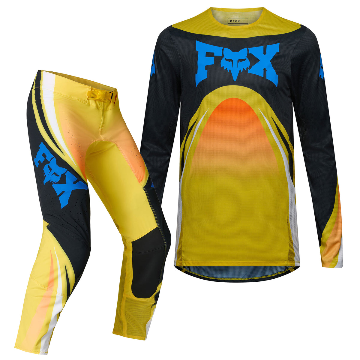FOX Racing FLEXAIR ARC MX Kit Deal (Yellow/Black/Blue)