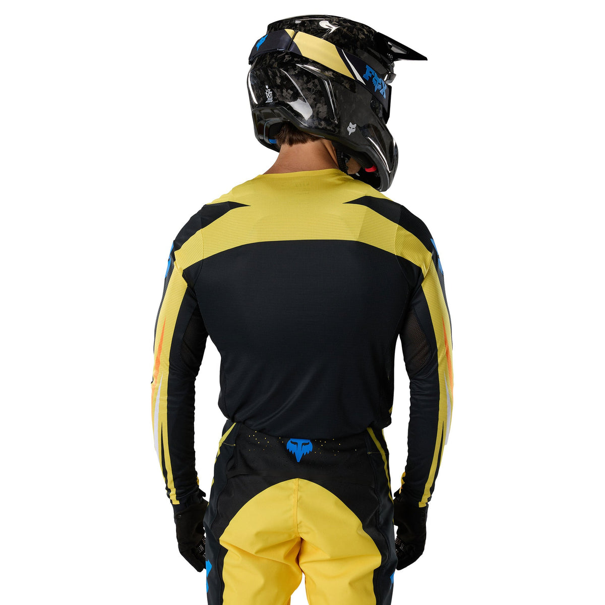 FOX Racing FLEXAIR ARC MX Jersey (Yellow/Black/Blue)