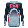 FOX Racing FLEXAIR ARC MX Jersey (Ice Blue/Midnight/Red Fluo)