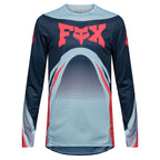 FOX Racing FLEXAIR ARC MX Jersey (Ice Blue/Midnight/Red Fluo)