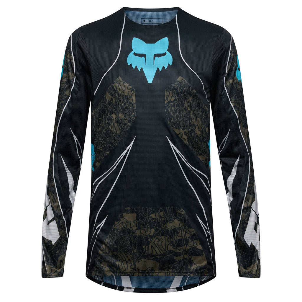 FOX Racing FLEXAIR APEX MX Jersey (Black/Dirty Sage)