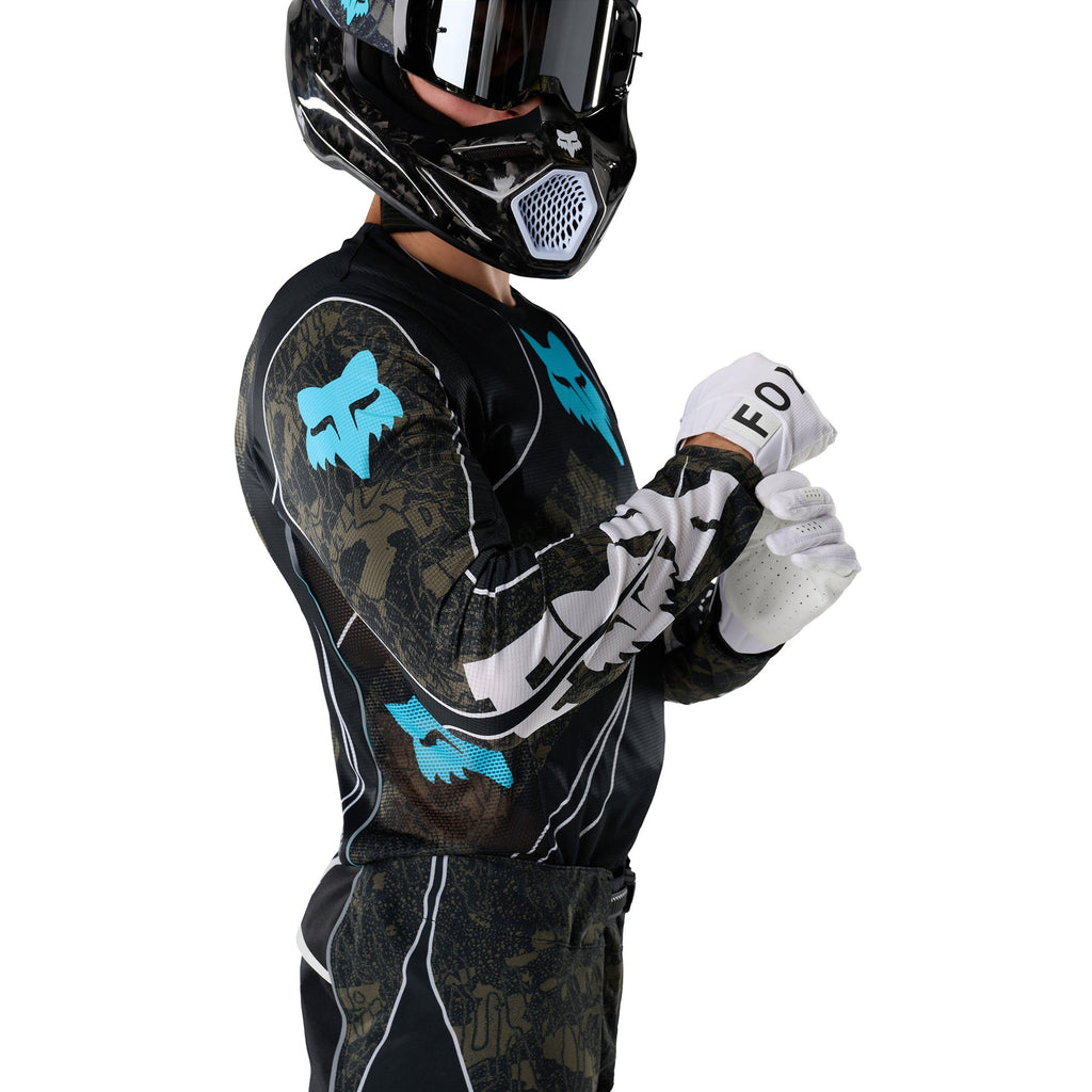 FOX Racing FLEXAIR APEX MX Jersey (Black/Dirty Sage)