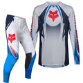 FOX Racing 360 TEMPER MX Kit Deal (White/Blue/Black)