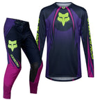 FOX Racing 360 TEMPER MX Kit Deal (Grape/Black/Yellow Fluo)