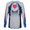 FOX Racing 360 TEMPER MX Jersey (White/Blue/Black)