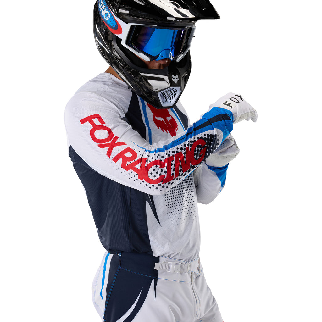 FOX Racing 360 TEMPER MX Kit Deal (White/Blue/Black)