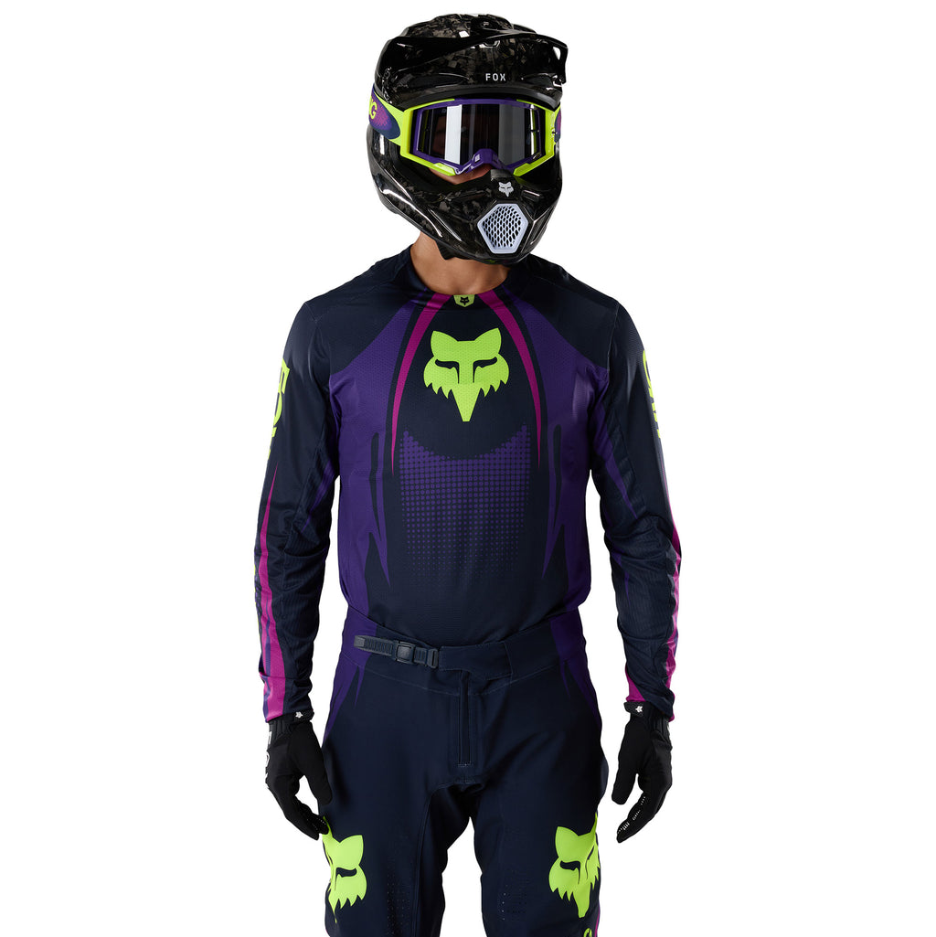 FOX Racing 360 TEMPER MX Kit Deal (Grape/Black/Yellow Fluo)