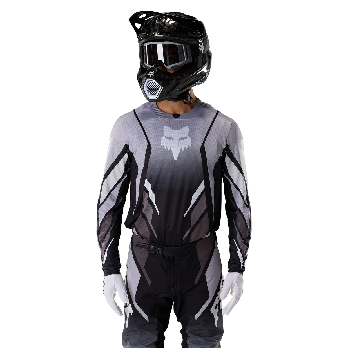 FOX Racing 360 FOUNDRY MX Jersey (Black/Grey)