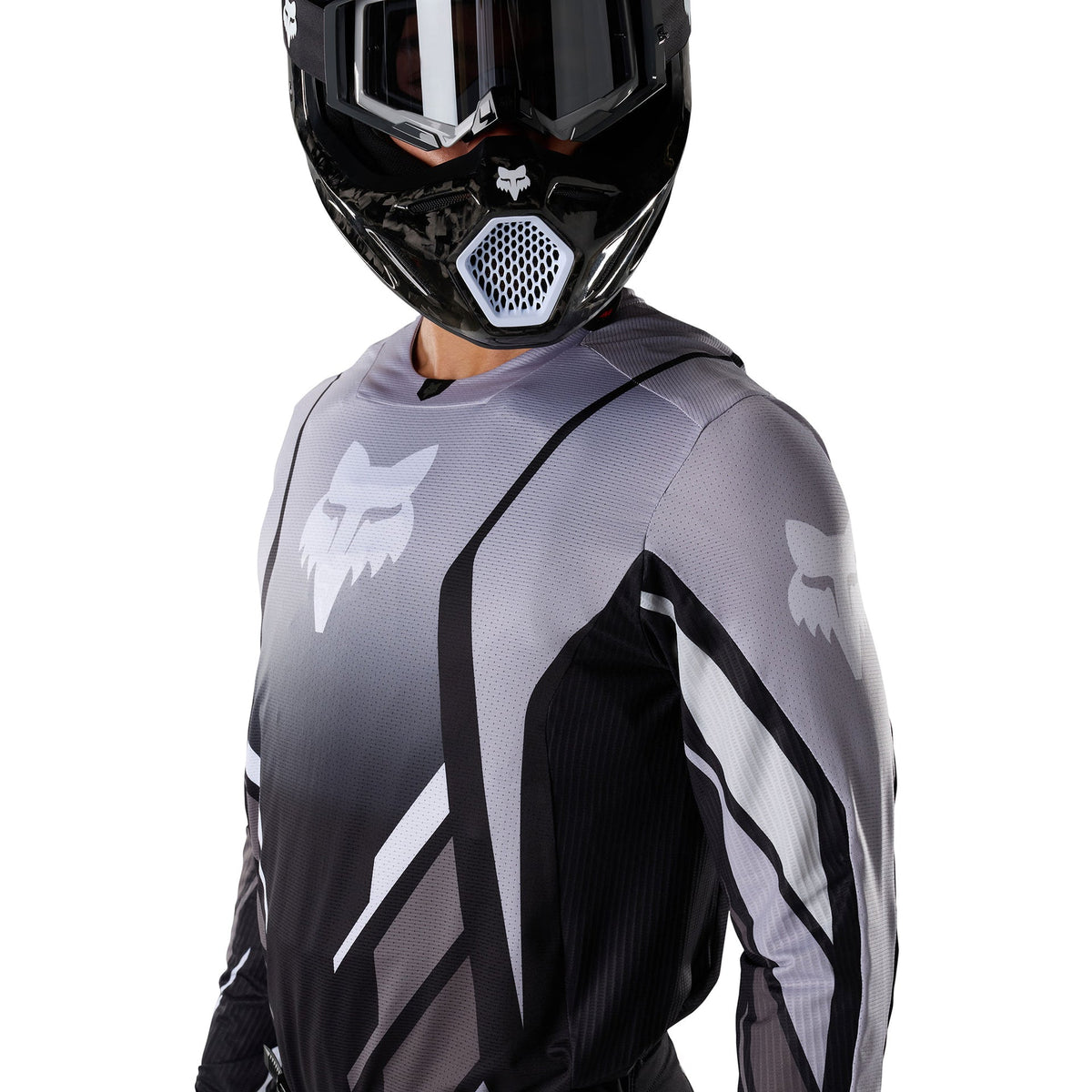 FOX Racing 360 FOUNDRY MX Jersey (Black/Grey)